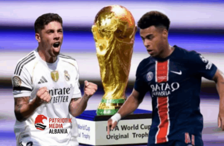 Real Madrid përballet me PSG në gjysmëfinalet e Kupës së Botës për Klube – rikthehet përballja e kampionëve të Europës …